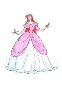 Royal Series - Ariel (Flying Frog Illustration) FFI