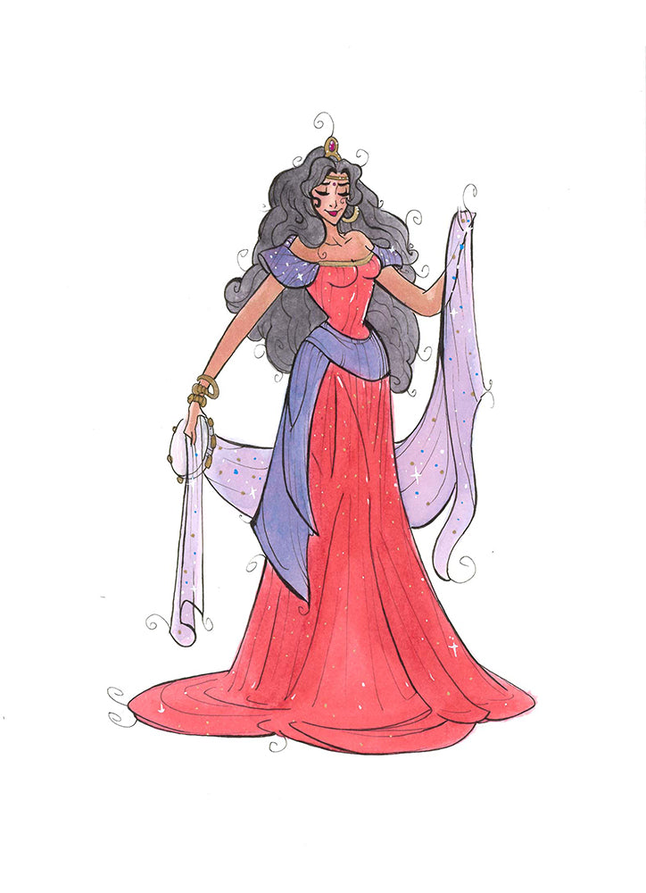 Royal Series - Esmerelda (Flying Frog Illustration) FFI