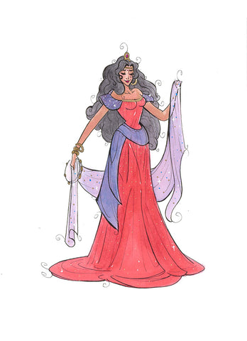 Royal Series - Esmerelda (Flying Frog Illustration) FFI