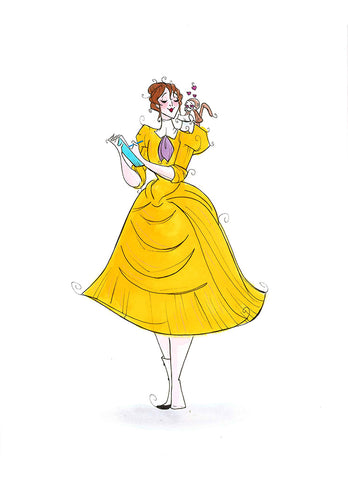 Royal Series - Jane (Flying Frog Illustration) FFI