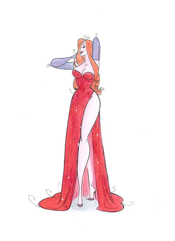 Royal Series - Jessica (Flying Frog Illustration) FFI