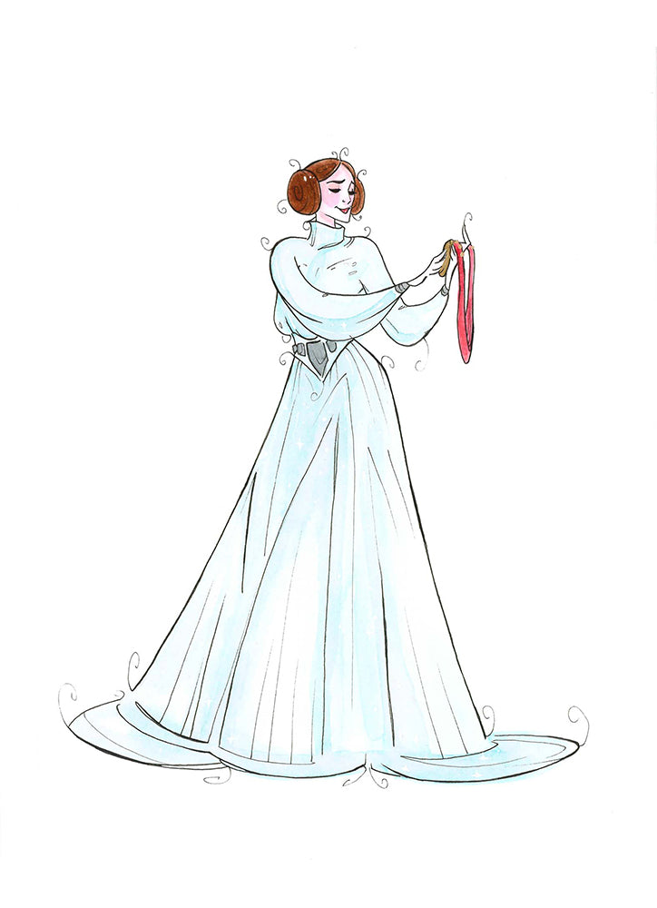 Royal Series - Leia (Flying Frog Illustration) FFI