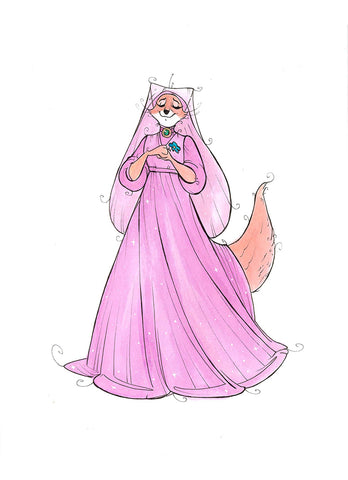 Royal Series - Marian (Flying Frog Illustration) FFI