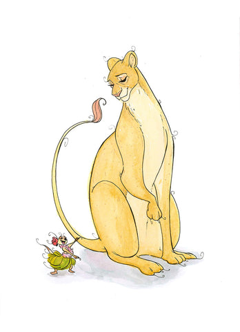 Royal Series - Nala (Flying Frog Illustration) FFI