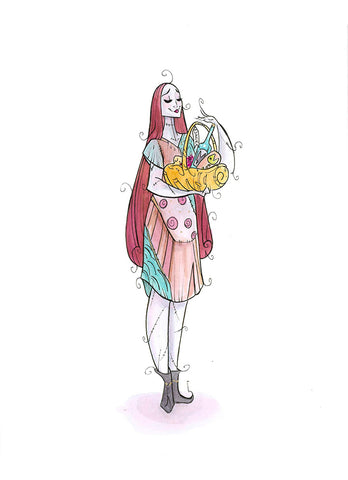 Royal Series - Sally (Flying Frog Illustration) FFI