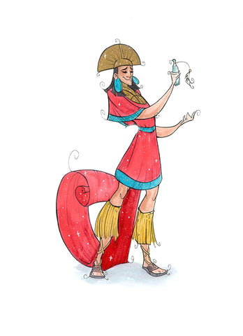 Royal Series - Kuzco (Flying Frog Illustration) FFI
