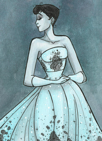 Royal Series - Sabrina (Flying Frog Illustration) FFI
