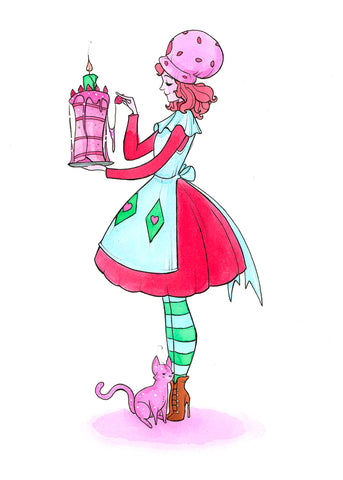 Shortcakes (Flying Frog Illustration) FFI