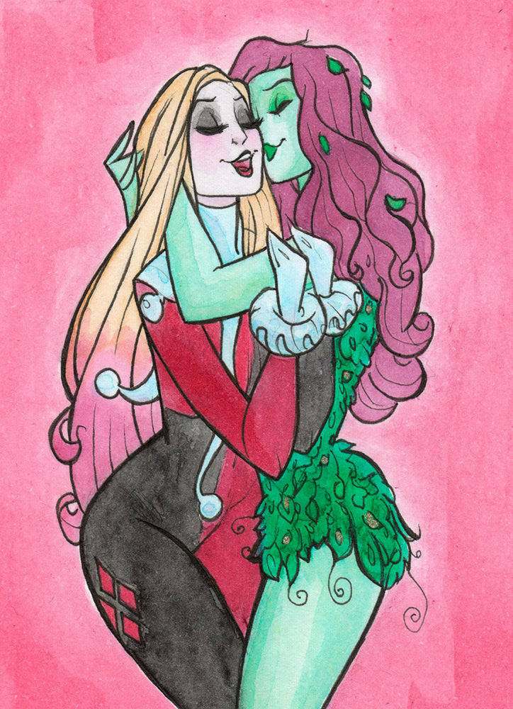 Smooch (Flying Frog Illustration) FFI
