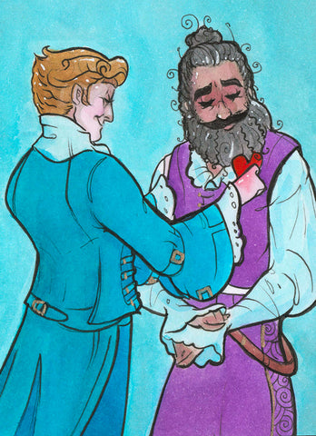 You Wear Fine Things Well (Flying Frog Illustration) FFI