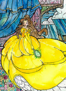 Tale as Old as Time (Flying Frog Illustration) FFI