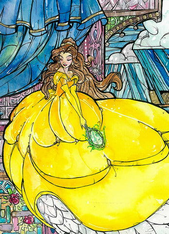 Tale as Old as Time (Flying Frog Illustration) FFI