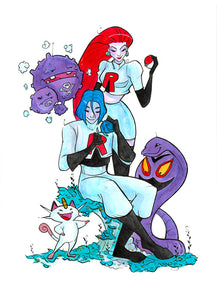 Rocking Team (Flying Frog Illustration) FFI