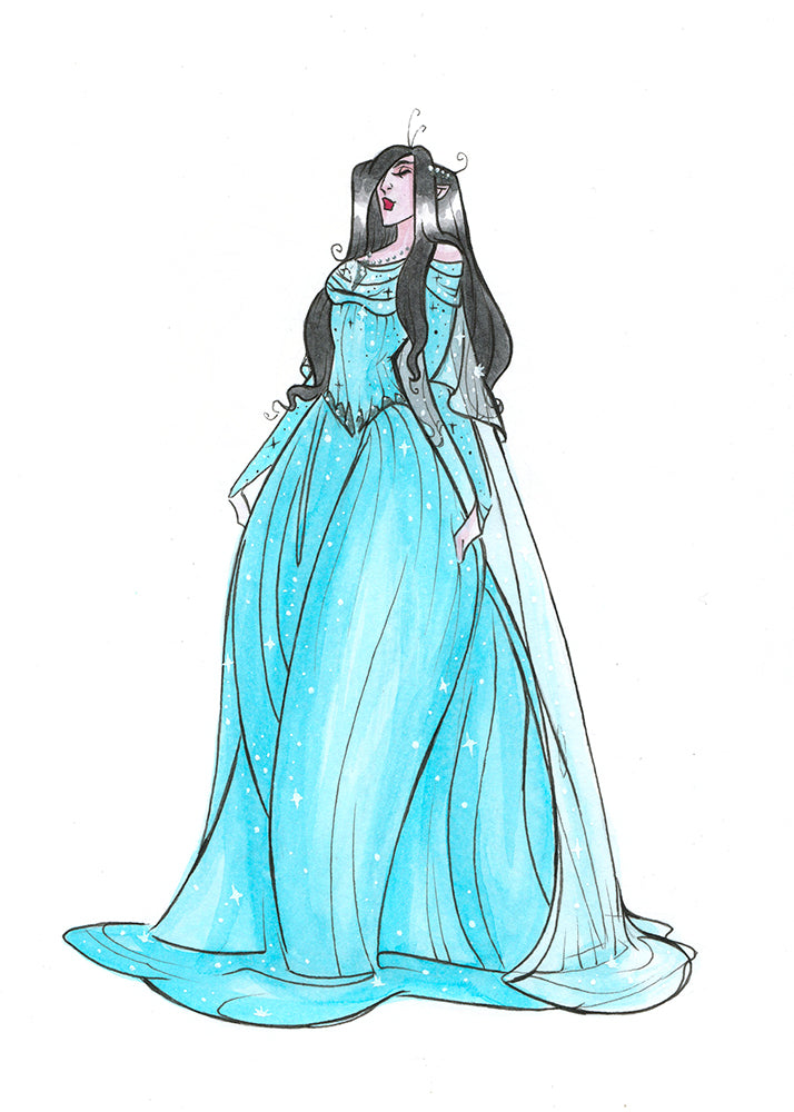 Elvish Lover (Flying Frog Illustration) FFI