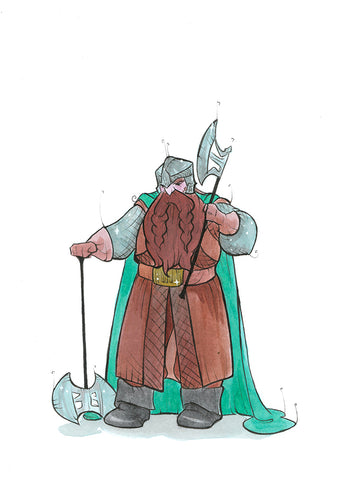 Killer Axe (Flying Frog Illustration) FFI