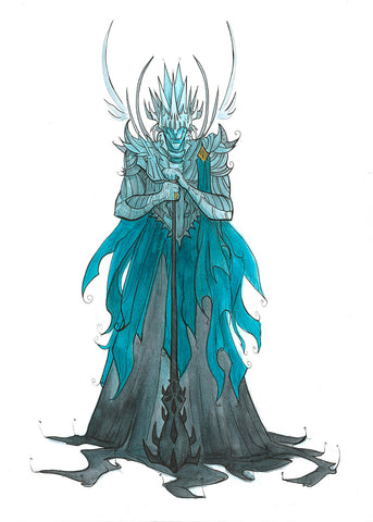 The Dark One (Flying Frog Illustration) FFI