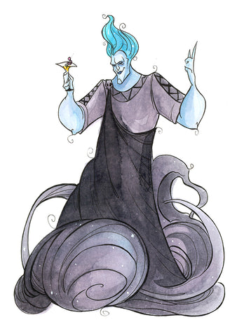 Martini (Flying Frog Illustration) FFI