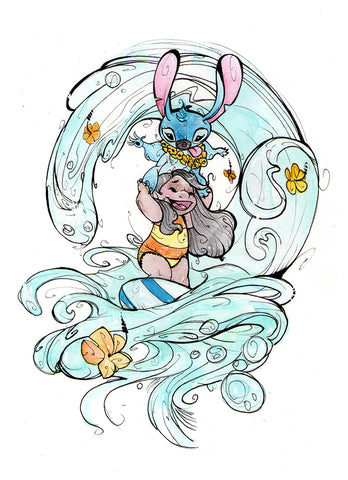 Wave 02 (Flying Frog Illustration) FFI