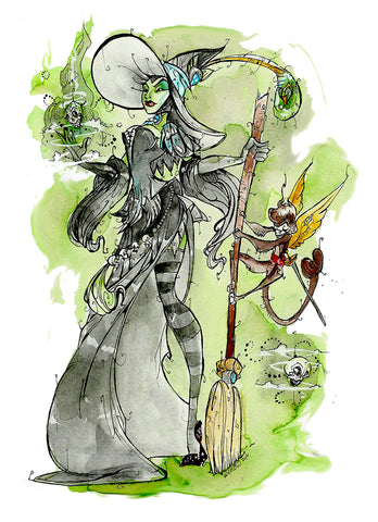No Rest for the Wicked 02 (Flying Frog Illustration) FFI