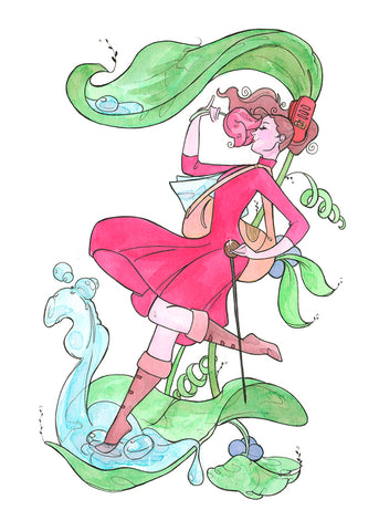 Borrower (Flying Frog Illustration) FFI