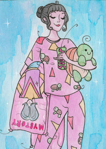 Couch Couch Jammy Jam 02 (Flying Frog Illustration) FFI