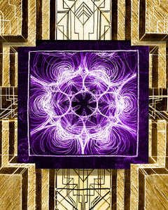 Deco Electro Glyph #4 from the Temple of Metroploton