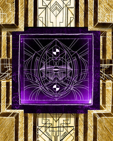 Deco Electro Glyph #6 from the Temple of Metroploton