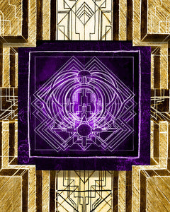 Deco Electro Glyph #7 from the Temple of Metroploton