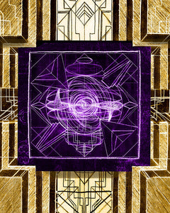 Deco Electro Glyph #9 from the Temple of Metroploton